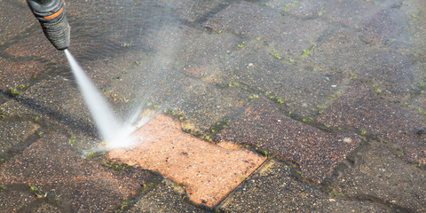 pressure washing